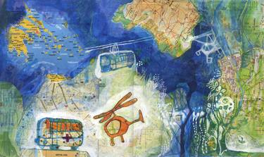 Print of Travel Collage by Raican Lavinia