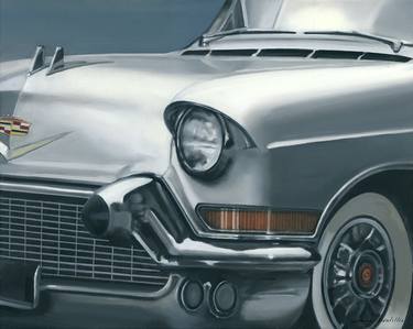Original Automobile Paintings by Louise Montillio