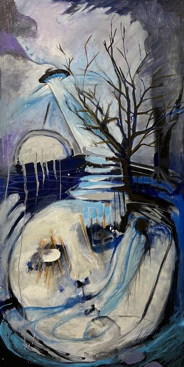 Original Abstract Nature Painting by Mary Begley