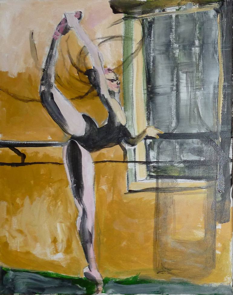Original Figurative Performing Arts Painting by Mary Begley