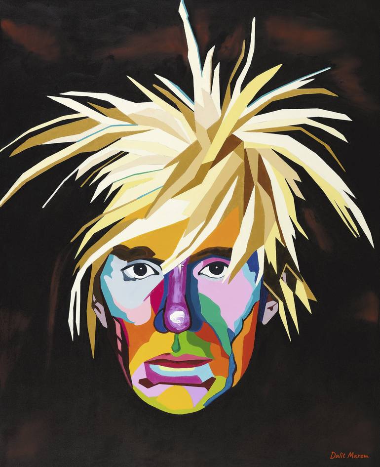 Andy Warhol Painting by Dalit Marom | Saatchi Art