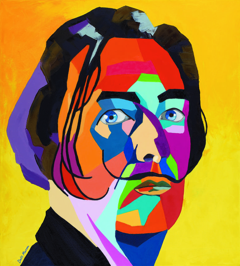 Print of Art Deco Portrait Paintings by Dalit Marom