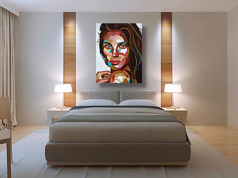 Original Figurative Pop Culture/Celebrity Painting by Dalit Marom