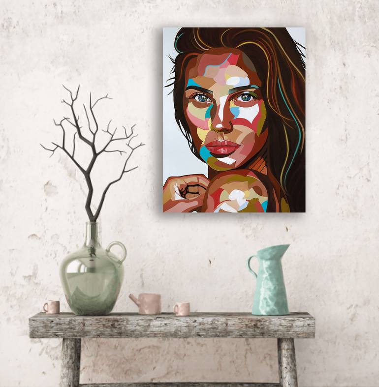 Original Figurative Pop Culture/Celebrity Painting by Dalit Marom
