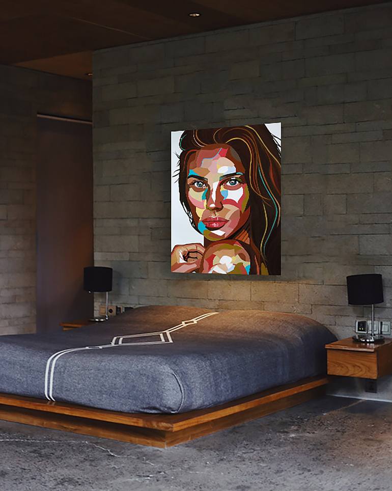 Original Figurative Pop Culture/Celebrity Painting by Dalit Marom