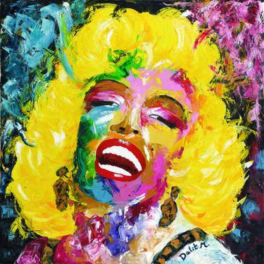 Print of Fine Art Pop Culture/Celebrity Paintings by Dalit Marom
