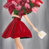 The Woman in Red by Dalit Marom