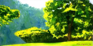 Original Figurative Landscape Painting by Charles Zigmund