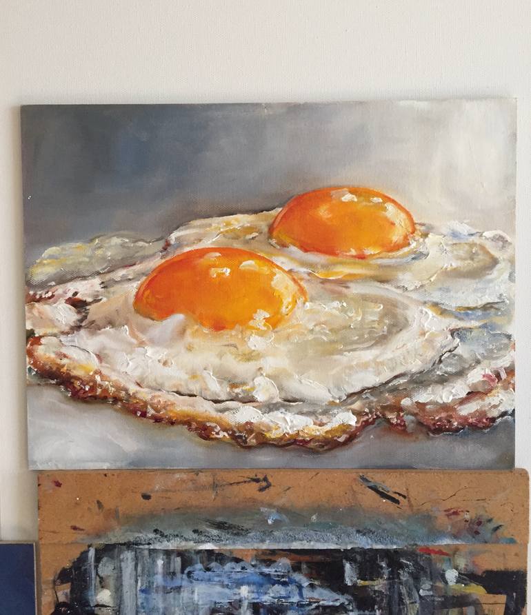 Original Impressionism Still Life Painting by Kristine Kainer