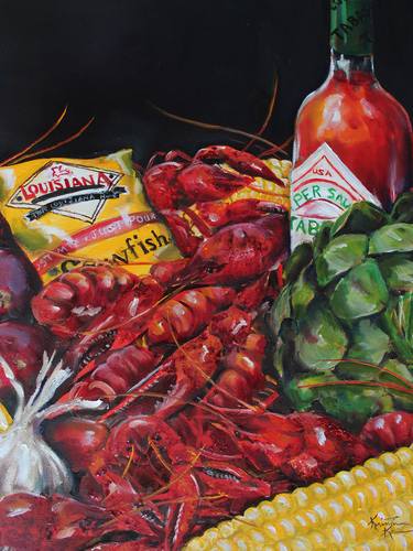 Original Fine Art Food Paintings by Kristine Kainer