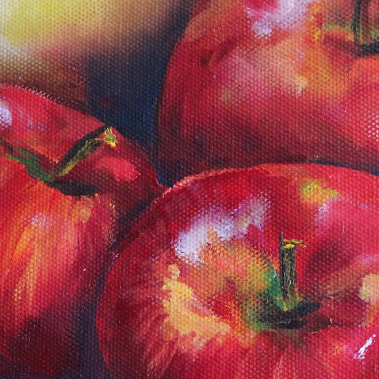 Original Fine Art Food Painting by Kristine Kainer