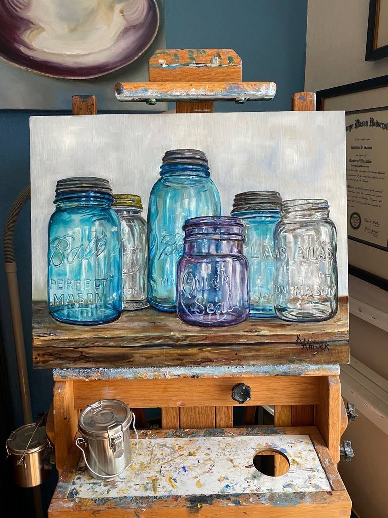 Original Realism Other Painting by Kristine Kainer