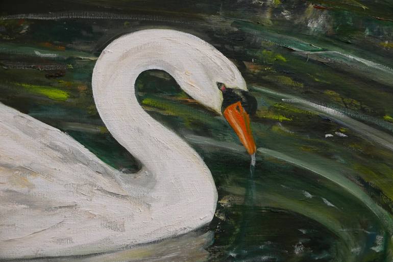 Original Animal Painting by Jacqueline Lamme