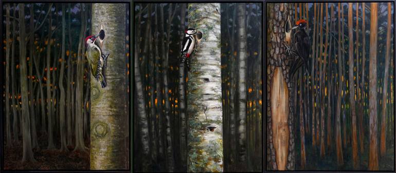Original Figurative Nature Painting by Jacqueline Lamme