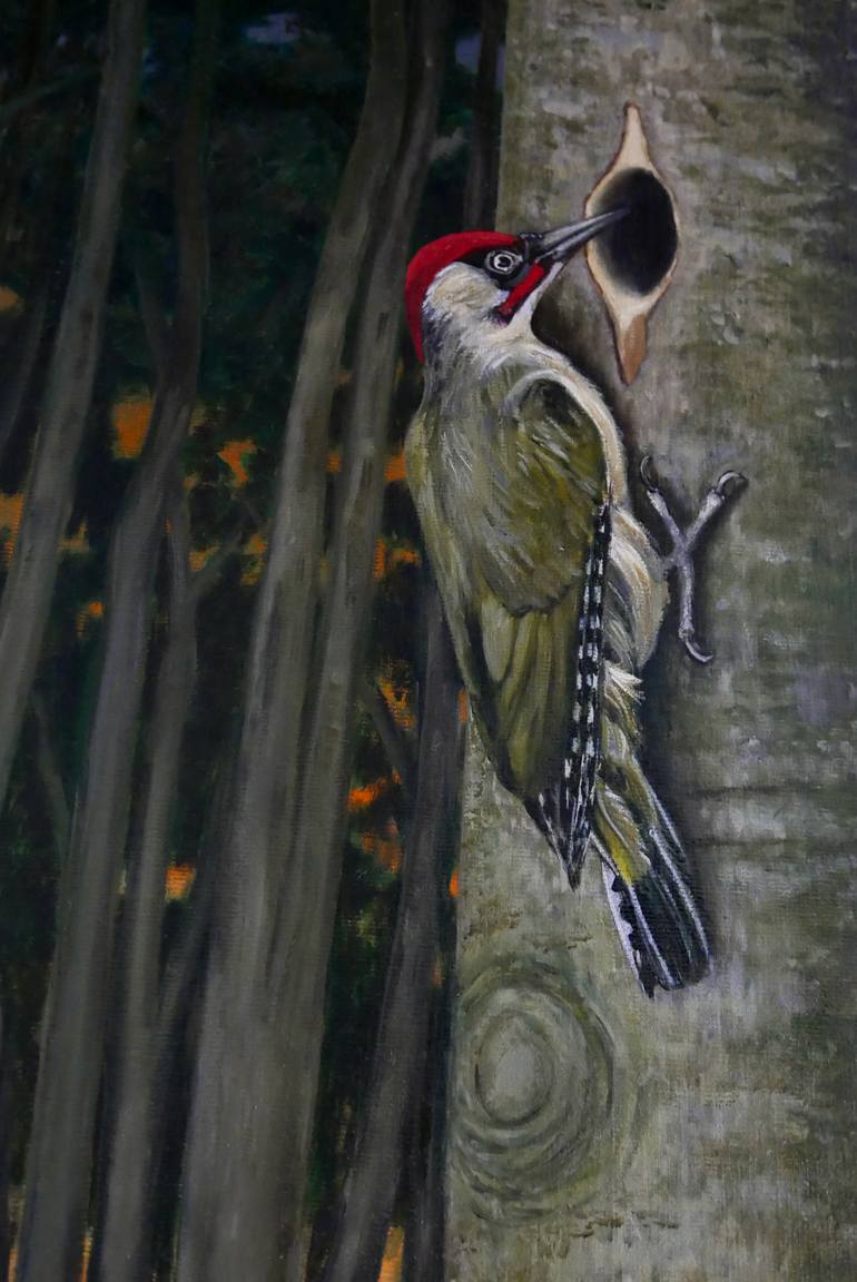 Original Figurative Nature Painting by Jacqueline Lamme