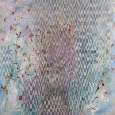 Original Minimalism Abstract Painting by Sally Kristina Smith