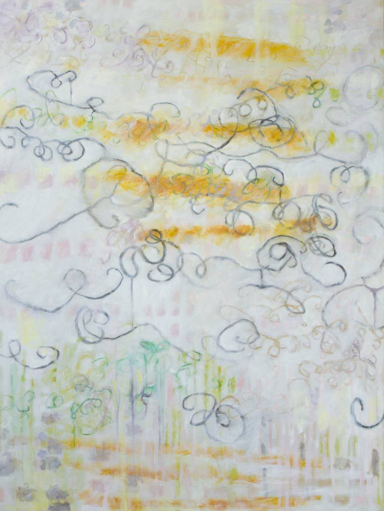 Original Abstract Painting by Sally Kristina Smith