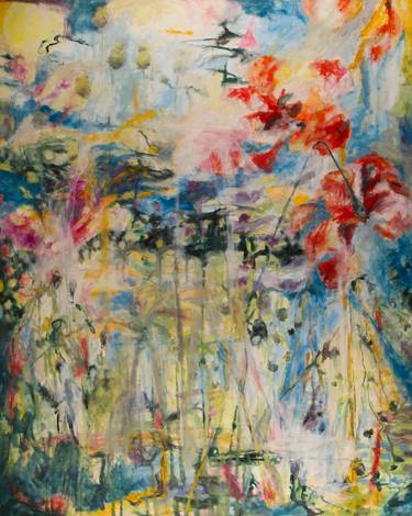 Original Abstract Expressionism Abstract Paintings by Sally Kristina Smith