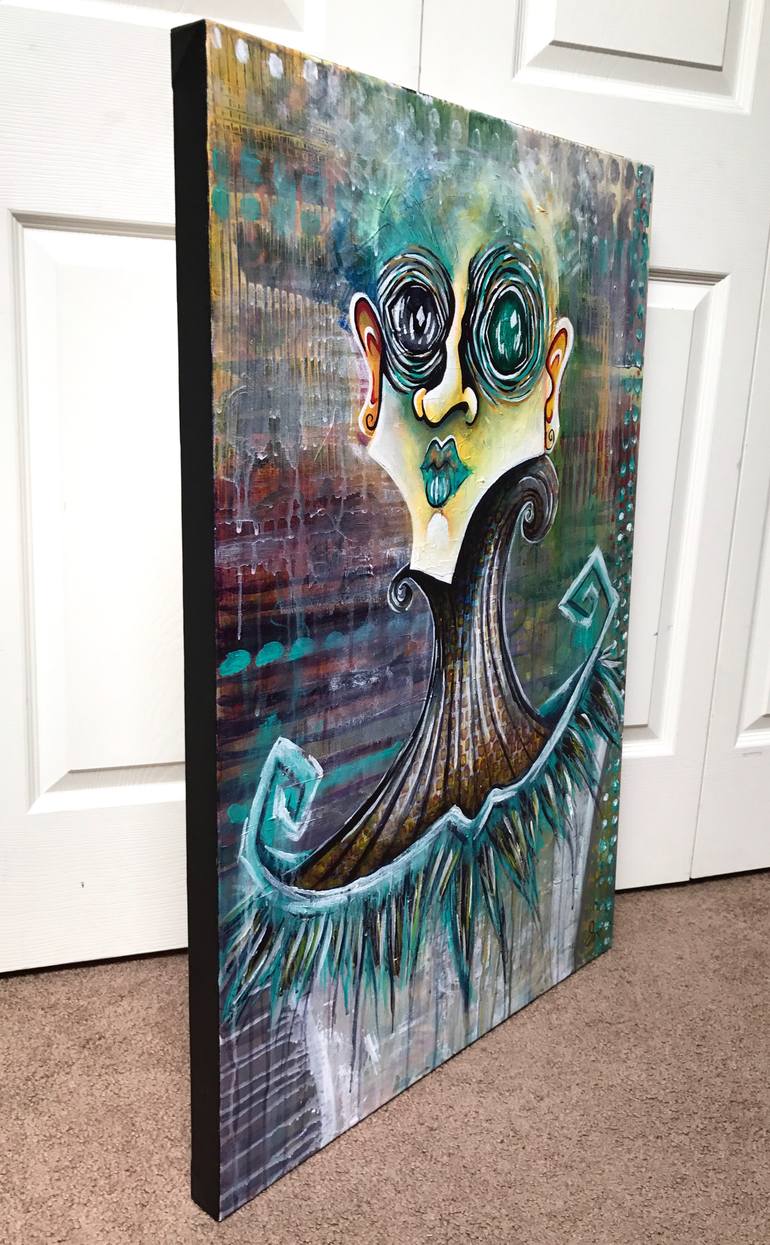 Original Abstract Expressionism Abstract Painting by Jaye Jones