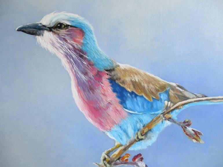 Original Fine Art Animal Painting by Lemuel Bothma