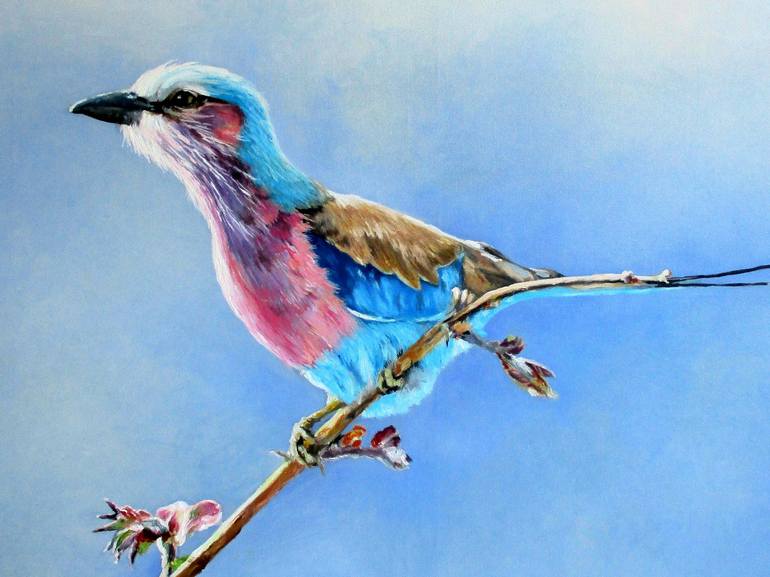 Original Fine Art Animal Painting by Lemuel Bothma