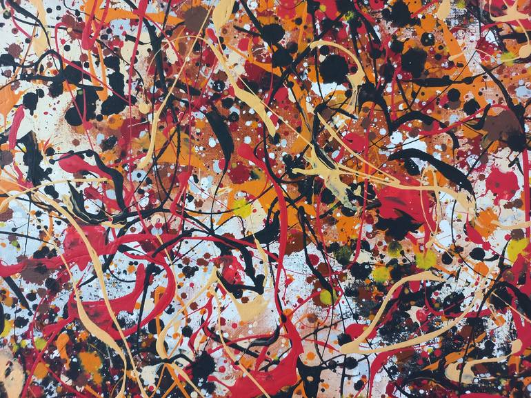 Original Abstract Painting by Max Yaskin