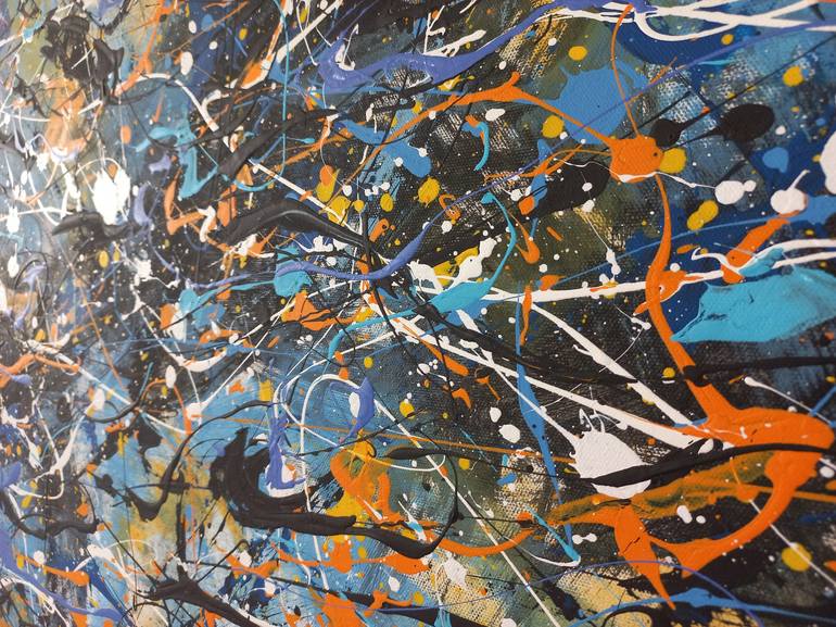 Original Abstract Painting by Max Yaskin