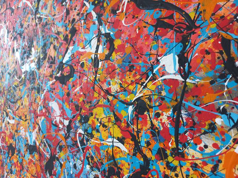 Original Abstract Painting by Max Yaskin