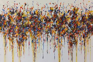 Original Abstract Expressionism Abstract Paintings by Max Yaskin
