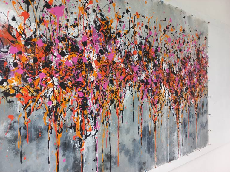 Original Abstract Expressionism Abstract Painting by Max Yaskin