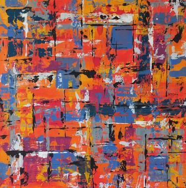 Original Abstract Expressionism Abstract Paintings by Max Yaskin