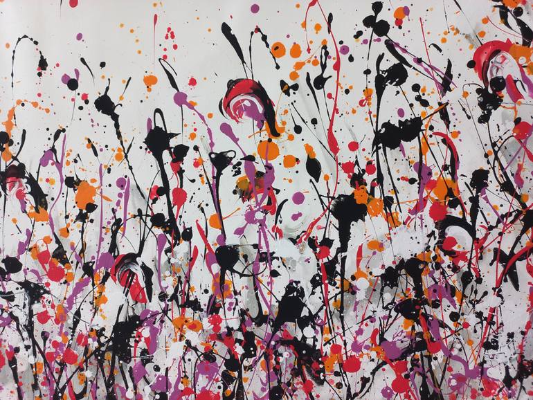 Original Art Deco Abstract Painting by Max Yaskin