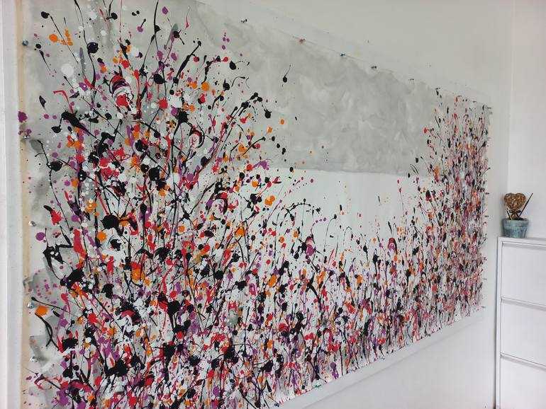 Original Art Deco Abstract Painting by Max Yaskin