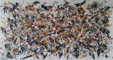 Saatchi Art Artist Max Yaskin; Painting, “Abstract LARGE Modern Hand Painted  ACRYLIC PAINTING on CANVAS by M.Y.” #art