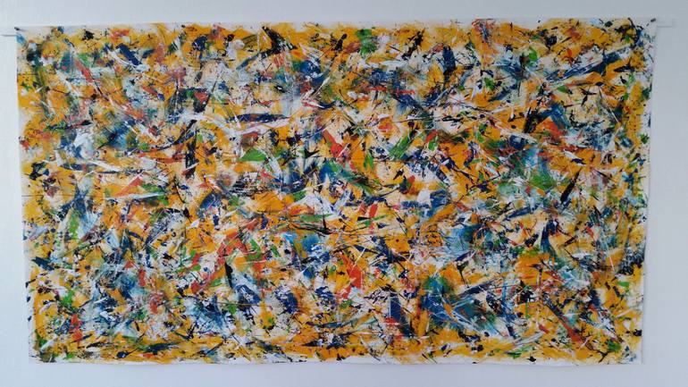 Original Abstract Painting by Max Yaskin