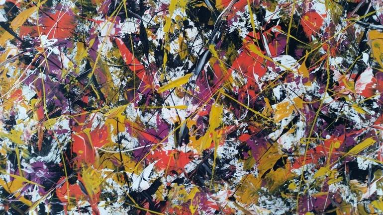 Original Abstract Expressionism Abstract Painting by Max Yaskin