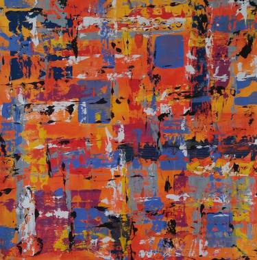 Abstract Modern on CANVAS by M.Y. thumb