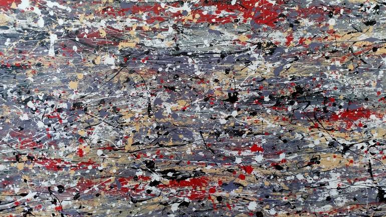 Original Abstract Expressionism Abstract Painting by Max Yaskin