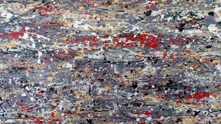 Original Abstract Expressionism Abstract Painting by Max Yaskin