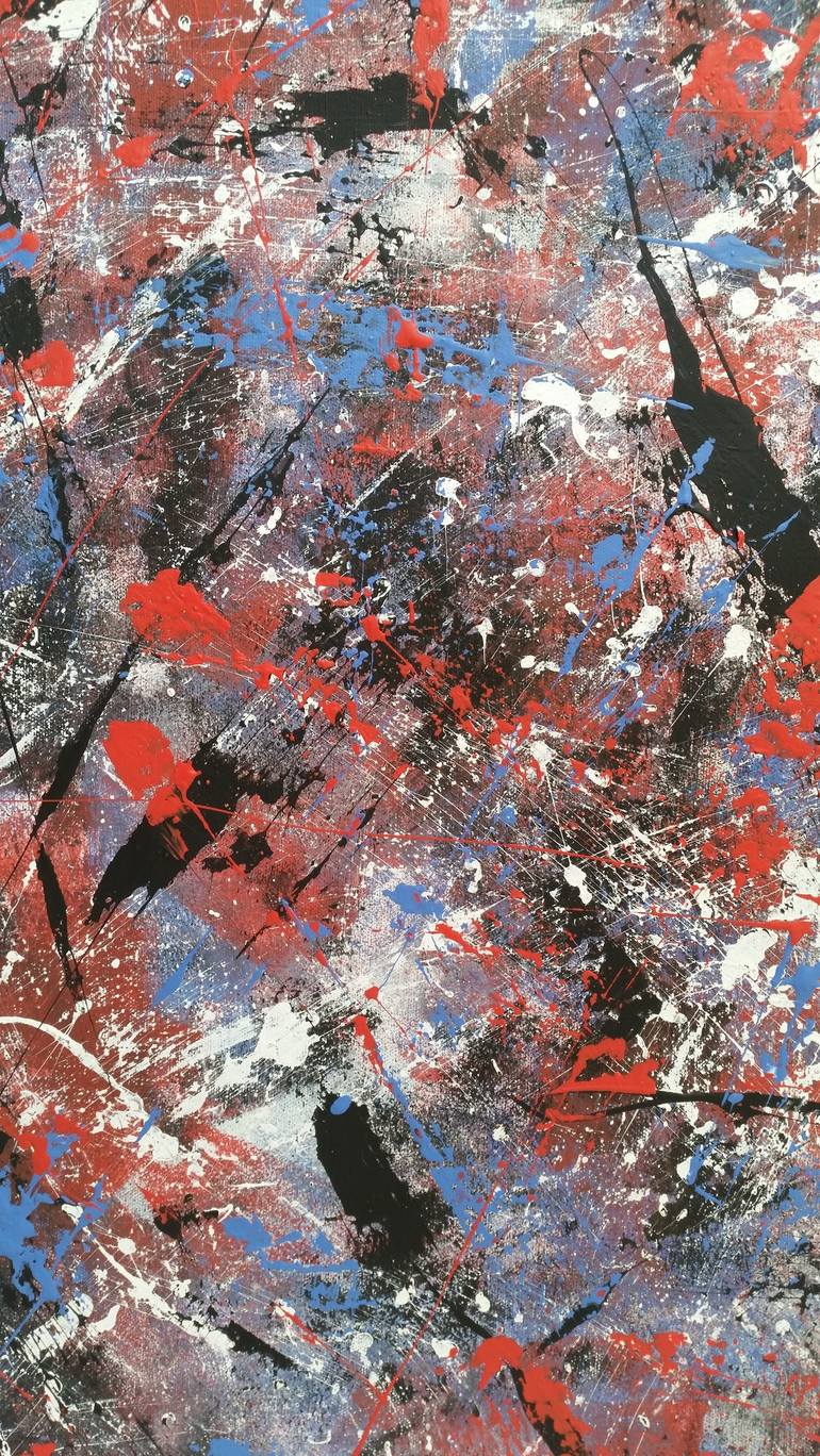 Original Abstract Expressionism Abstract Painting by Max Yaskin