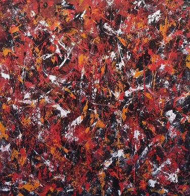 Original Abstract Expressionism Abstract Paintings by Max Yaskin