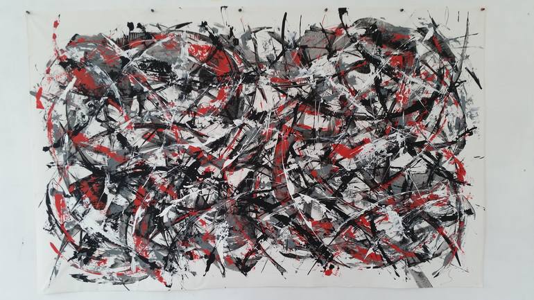 Original Abstract Painting by Max Yaskin