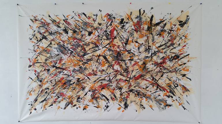 Original Abstract Painting by Max Yaskin