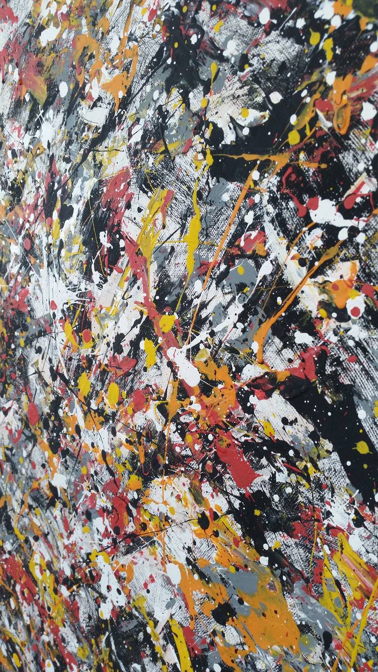 Original Abstract Expressionism Abstract Painting by Max Yaskin