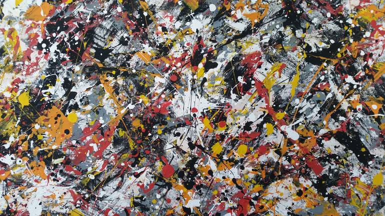 Original Abstract Painting by Max Yaskin