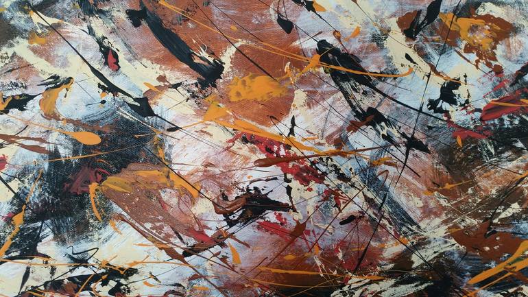 Original Abstract Expressionism Abstract Painting by Max Yaskin