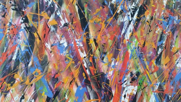 Original Abstract Painting by Max Yaskin