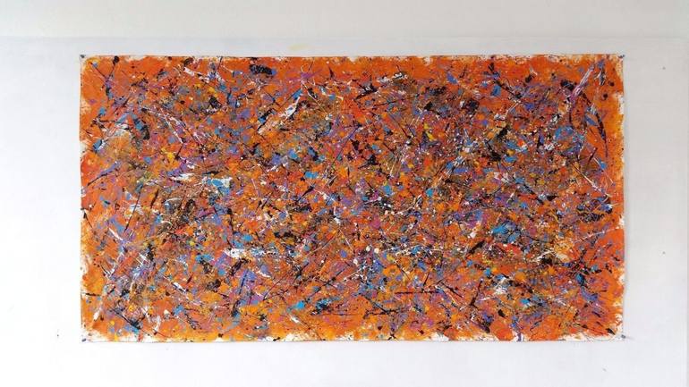 Original Abstract Expressionism Abstract Painting by Max Yaskin