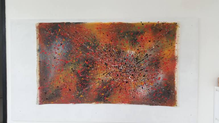 Original Abstract Painting by Max Yaskin