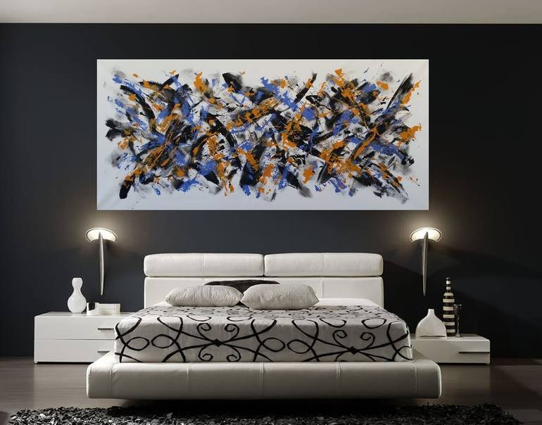 Original Abstract Painting by Max Yaskin